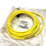 Brad Harrison 803001A09M050 Cordset, Single End, 3 Pin Connector, Female Right Angle