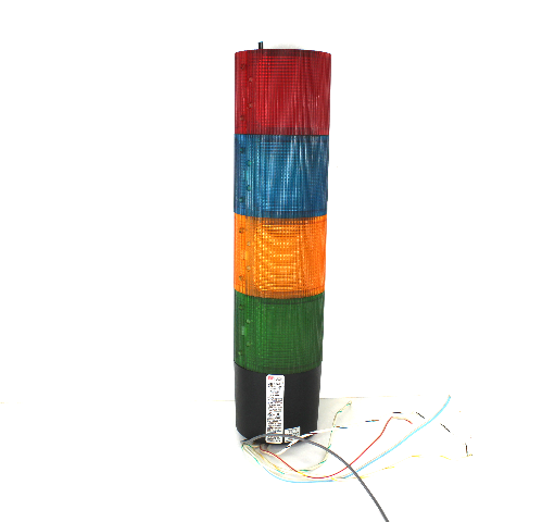 Federal Signal LSB Ser. B Litestak Red, Blue, Amber, Green Stack Light, 24V DC, 3.8 Amp