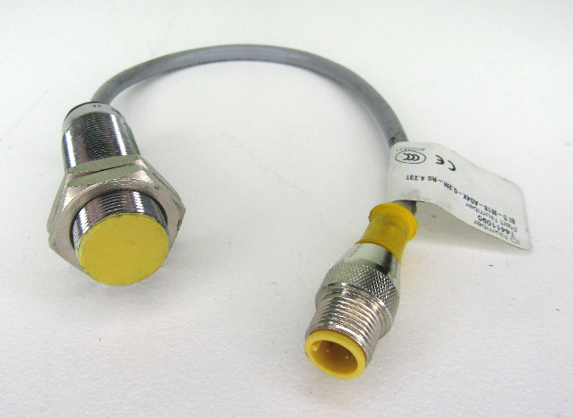 Turck Bi 5-M18-AD4X-0.2M-RS 4.23T Proximity Sensor w/4 Pin Connector