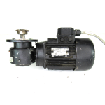 Bonora H71B/4 OP. 64444 Asynchronous Motor, 3-Phase, 50/60Hz, 1370~1640 RPM, 1.2/2.1 Amp, 0.37/0.42 kW, 380-415/220-240, 440-480/255-280V
