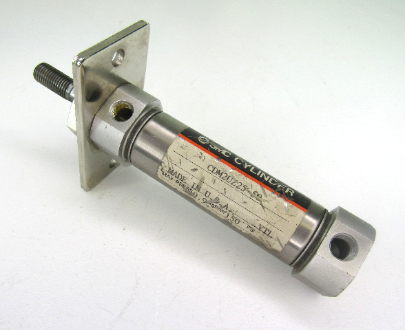Smc CDM2UZ25-50 Double Acting Pneumatic Cylinder, 25 MM Bore, 50 MM Stroke