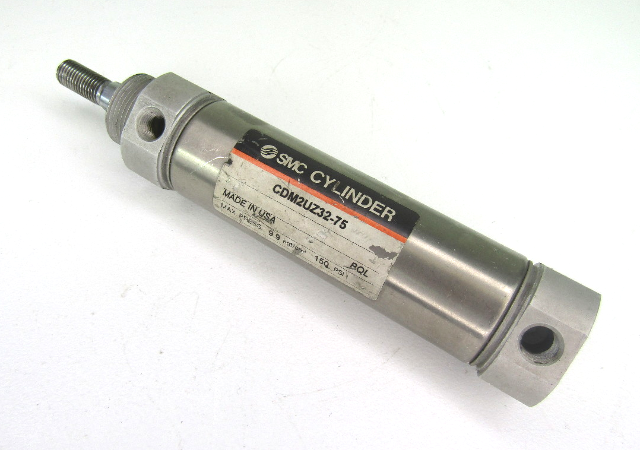 Smc CDM2UZ32-75 Double Acting Pneumatic Cylinder, 32 MM Bore, 75 MM Stroke