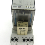 Allen Bradley 700-HAX2Z24 Ser. D General Purpose Relay, 24V DC, 6 Amp w/ 700-HN204 Ser. A Relay Socket
