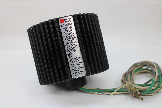 Federal Signal LSB LITESTAK Beacon Lighting System Base, 24 Volts, 2.5 Amp, 120V/1 Amp, 240V/.6 Amp