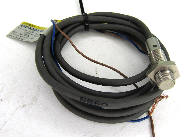 Omron E2E-X2D1-N Proximity Sensor, 2m, 12-24VDC, Used