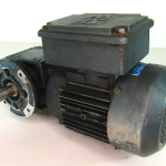 Sew Eurodrive WF20DT71D4 Right Angle Gear Motor, 0.5Hp, 1700 RPM, 230-460Vac, TEFC, Left Facing