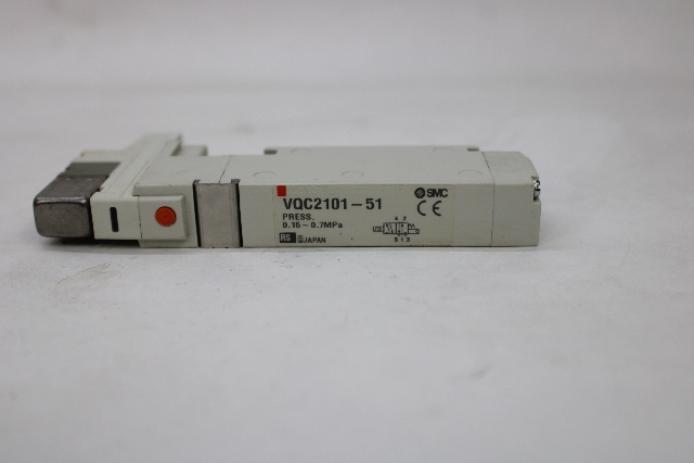 SMC VQC2101-51 Plug-in Solenoid Valve, 0.15~0.7MPa, 5-Port