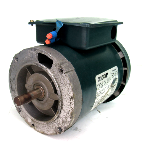 Reliance Electric P56H5069H Electric Motor, 1/2 HP, 1725 RPM, 208-230V / 460-480V, 2.2 / 1.1-1.2 Amp, 60Hz, 3-Phase