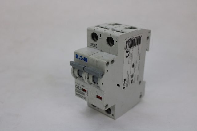 Eaton WMZS2C00 Miniature Circuit Breaker, 277~480V AC, 2-Pole, 0.5 Amp