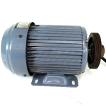 Yaskawa Electric FEQ JIS C 4210 Induction Motor, 3-Phase, 2-Pole, 2.2kW, 200-220V, 50/60Hz, 7.8-8.7 Amp, 2880-3480 r/min