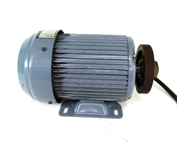 Yaskawa Electric FEQ JIS C 4210 Induction Motor, 3-Phase, 2-Pole, 2.2kW, 200-220V, 50/60Hz, 7.8-8.7 Amp, 2880-3480 r/min