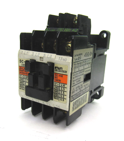 Fuji SC-0 Contactor 100-110V Coil Voltage, 20A
