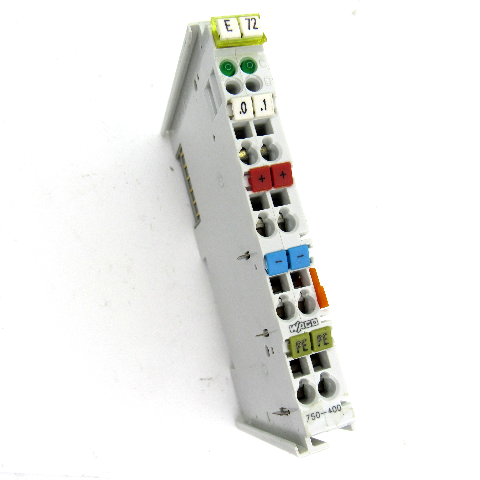 Wago 750-400 Digital Input Module, 24V DC, 4.5 mA, 2-Channel, 2 Digital Inputs