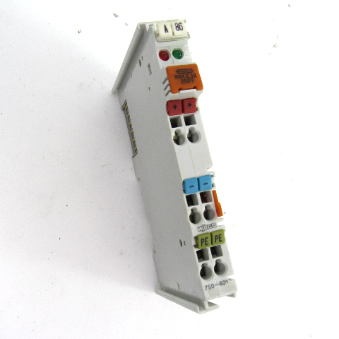 Wago 750-601 Power Supply (Fuse) Module, 24V DC, 0~55�� C Operating Temp