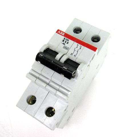 ABB S272 K4A Circuit Breaker, 4 Amp, 277/480V, 2-Pole