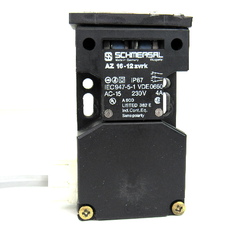 Schmersal AZ16-12ZVRK Safety Interlock Switch, 230 V, 4 Amp