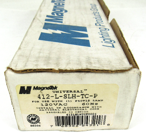 MagneTek 412-L-SLH-TC-P Universal Rapid Start Ballast, 120V