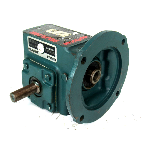 Dodge Tigear MR94744 D QW Speed Reducer, Right Angle, 56/150-15 Size-Ratio, .75 HP, 1750 RPM, Output Torque: 313