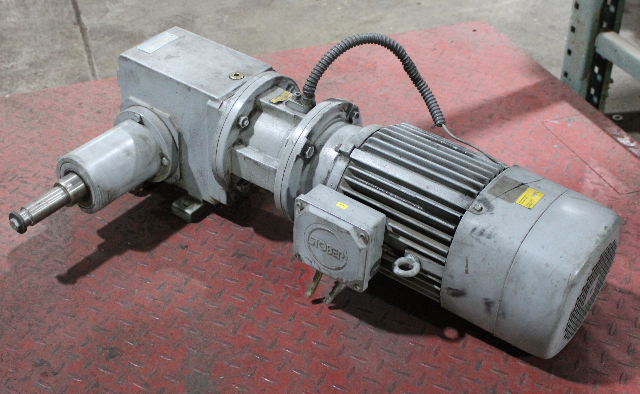 Stober 3.0kW Motor 1430/1750 RPM w/ 1:8.444 Ratio Gear Reducer K302VNG0084MP30D100L4