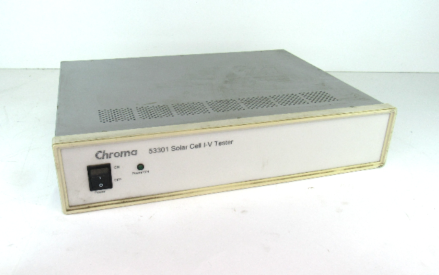 Chroma 53301 Solar Cell I-V Tester 110V/220Vac