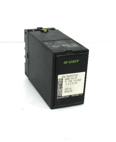 M-System RBS-40-F RTD Temperature Transmitter 120Vac