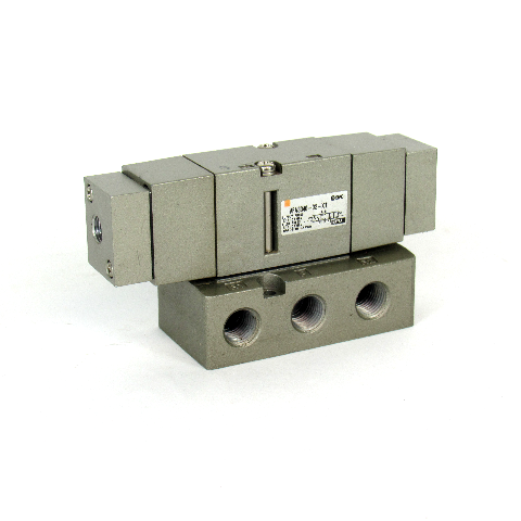 SMC VFA3340-02-X1 Air Operated Valve, Base Mounted, 0.15~0.9MPa