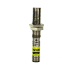 Banner M12NFF25Q8 Photoelectric Proximity Sensor, 10-30V DC, 25mm