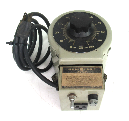 General Electric 9T92A0087 Variable Transformer Volt-Pac