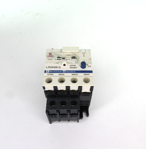 Schneider Electric LR2K0312 Overload Relay 3.8 To 5.5A Class 10 3P