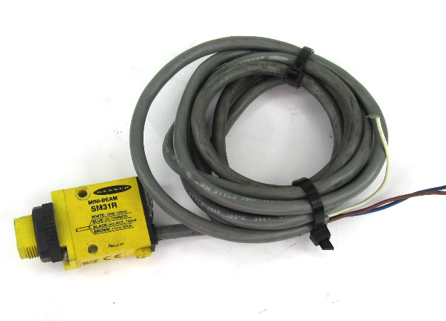 Banner Mini-Beam SM31R Photoelectric Sensor 10-30Vdc