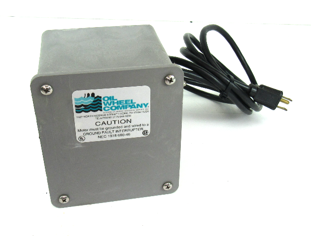 Oil Wheel Company NEC 1978 680-46 Ground Fault Interrupter 60Hz 115V