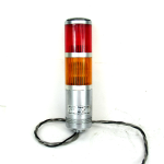 Sasaki Electric Patlite ST Signal Tower, Red/Amber, 110V AC, No Mount