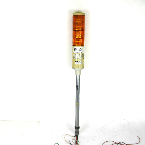 Patlite LE-P Signal Tower, Amber, 24V AC/DC, 3W