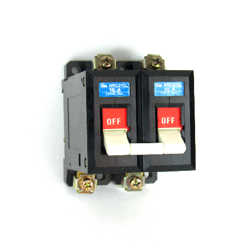 Idec NRC210L Circuit Protector, 10 A, 250V