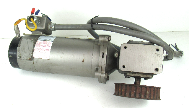 Baldor CDP3320 Electric Motor w/ Boston Gear F71315B5J Speed Reducer