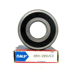 SKF 6306-2RS1/C3 Deep Groove Ball Bearing, 30mm Bore Diameter