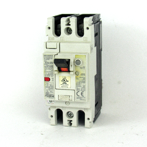 Mitsubishi NV50-SRU2005 No Fuse Circuit Breaker, 5 Amp, 2-Pole
