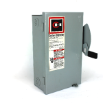 Cutler-Hammer DG221NGB Ser. B General Duty Enclosed Safety Switch, 30 AMP, 240V