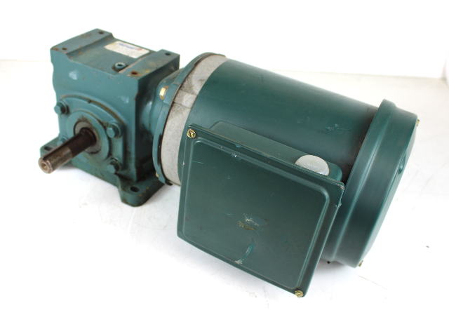 Reliance Electric P56H1337H Motor 3/4HP 1725RPM w/Dodge Tigear 10:1 Gear Reducer