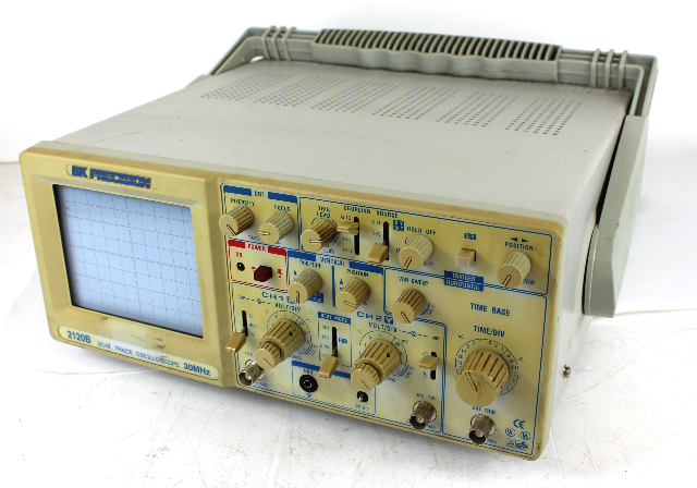 BK Precision 2120B Dual Trace Oscilloscope 30MHz