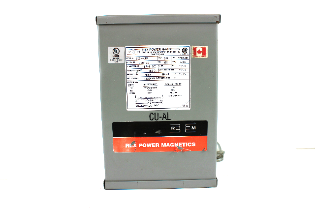 Rex Power Magnetics SC2H-K/EP Power Transformer, 480V, 1-Phase