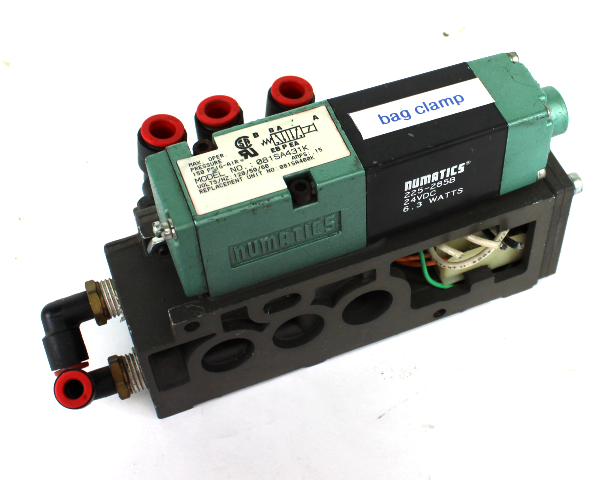 Numatics 081SA431K Solenoid Valve w/ Manifold Assembly 150PSIG