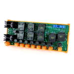 Weidmuller F1-F8 Output Module, 4 Amp, 125V