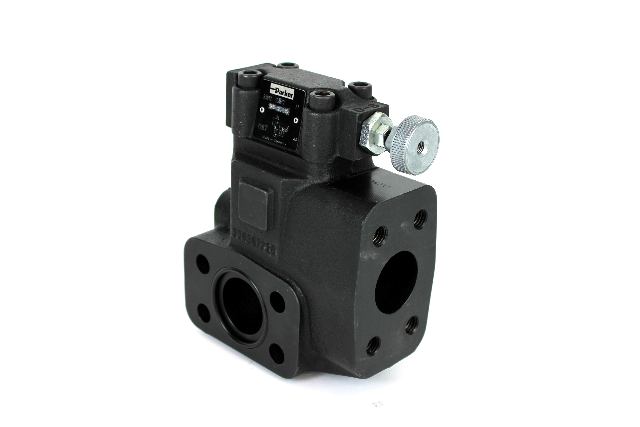 Parker R5V12 33512 A1 Pressure Relief Valve 3-Port, SAE 1-1/2"