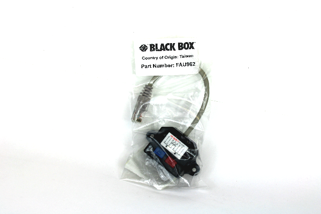 Black Box FAU962 Cat5e Economiser-Doubler, 10-/100-Mbps