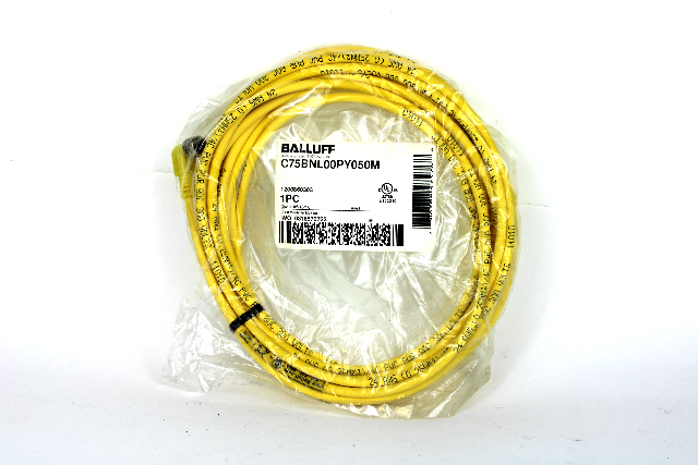 Balluff C75BNL00PY050M Connector Cable, 4-Pin