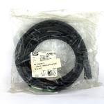 Hubbell HCNS03112 Mini-Quick Female Straight Plug Cordset, 12 Ft.