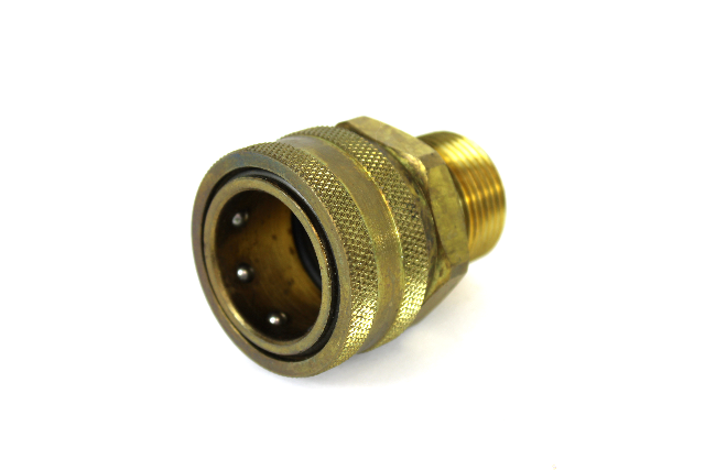 Parker BST-8M High Flow Hydraulic Quick Coupling - Male Pipe Thread