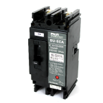 Fuji Electric BU-ECA2020 Circuit Breaker, 20 Amp, 2-Pole