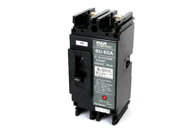 Fuji Electric BU-ECA2020 Circuit Breaker, 20 Amp, 2-Pole